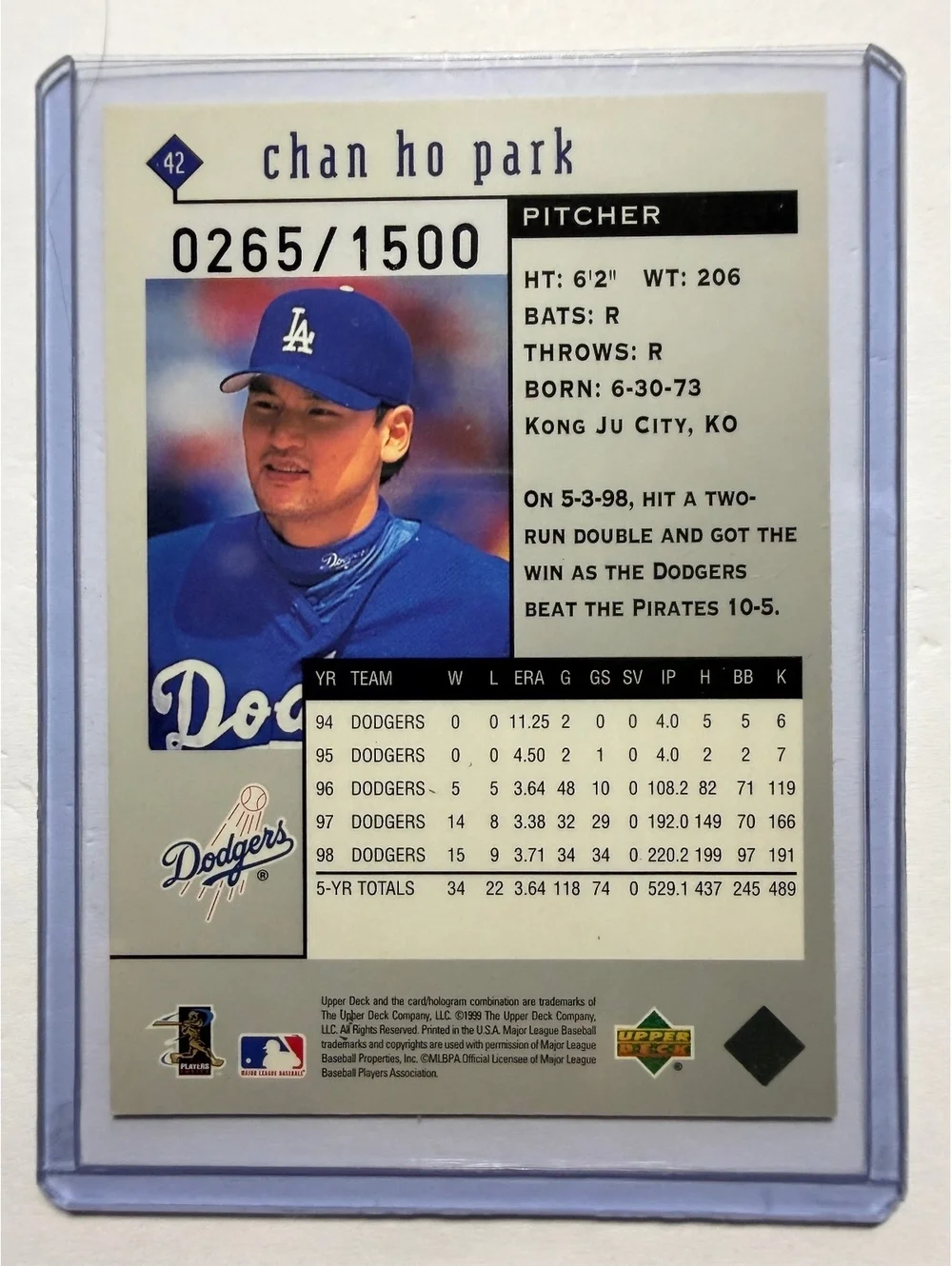 Upper Deck this 1999