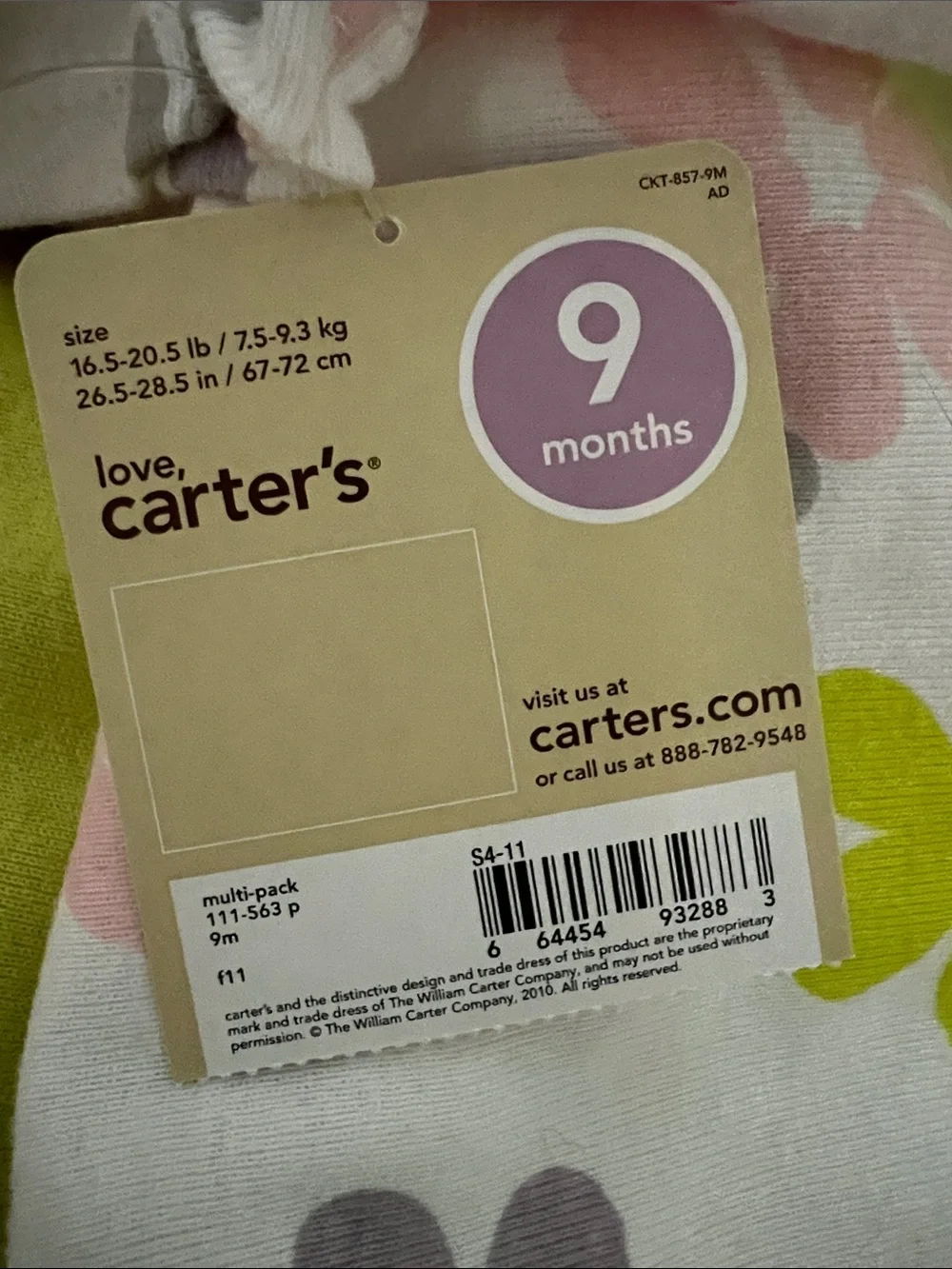 Carters carter short