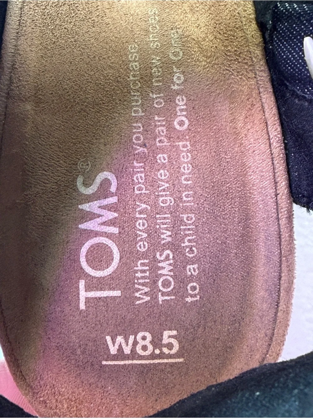 Toms open toe