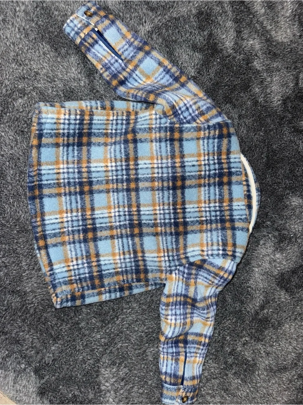 Carters warm plaid