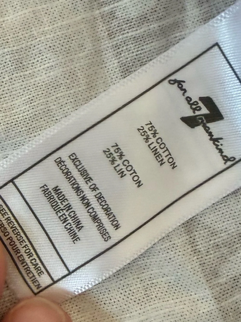 7 For All Mankind all mankind