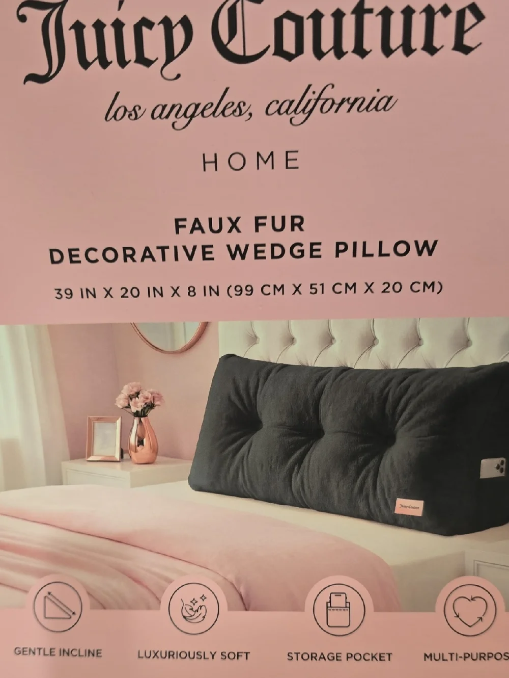 Juicy Couture plush touch