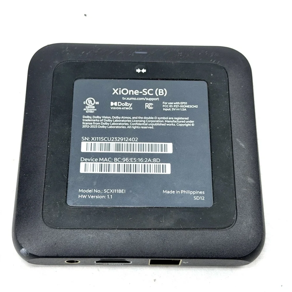 Xfinity xione sc