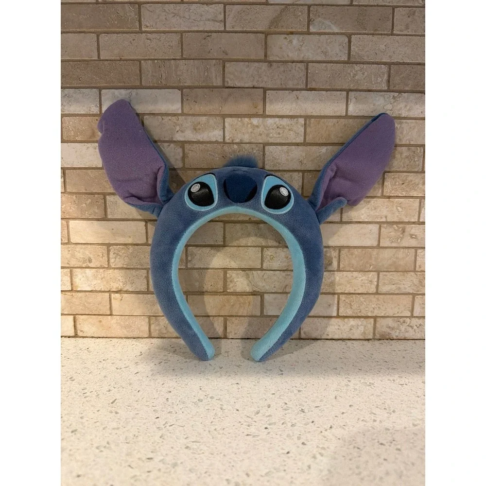 Disney Parks Stitch Plush Headband Lilo & Stitch Big Ears Character Headband