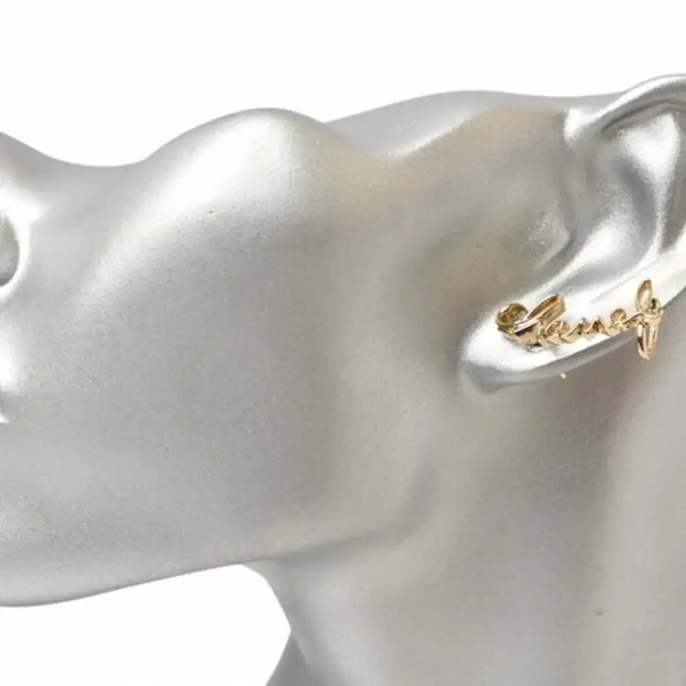 CHANEL gold earrings