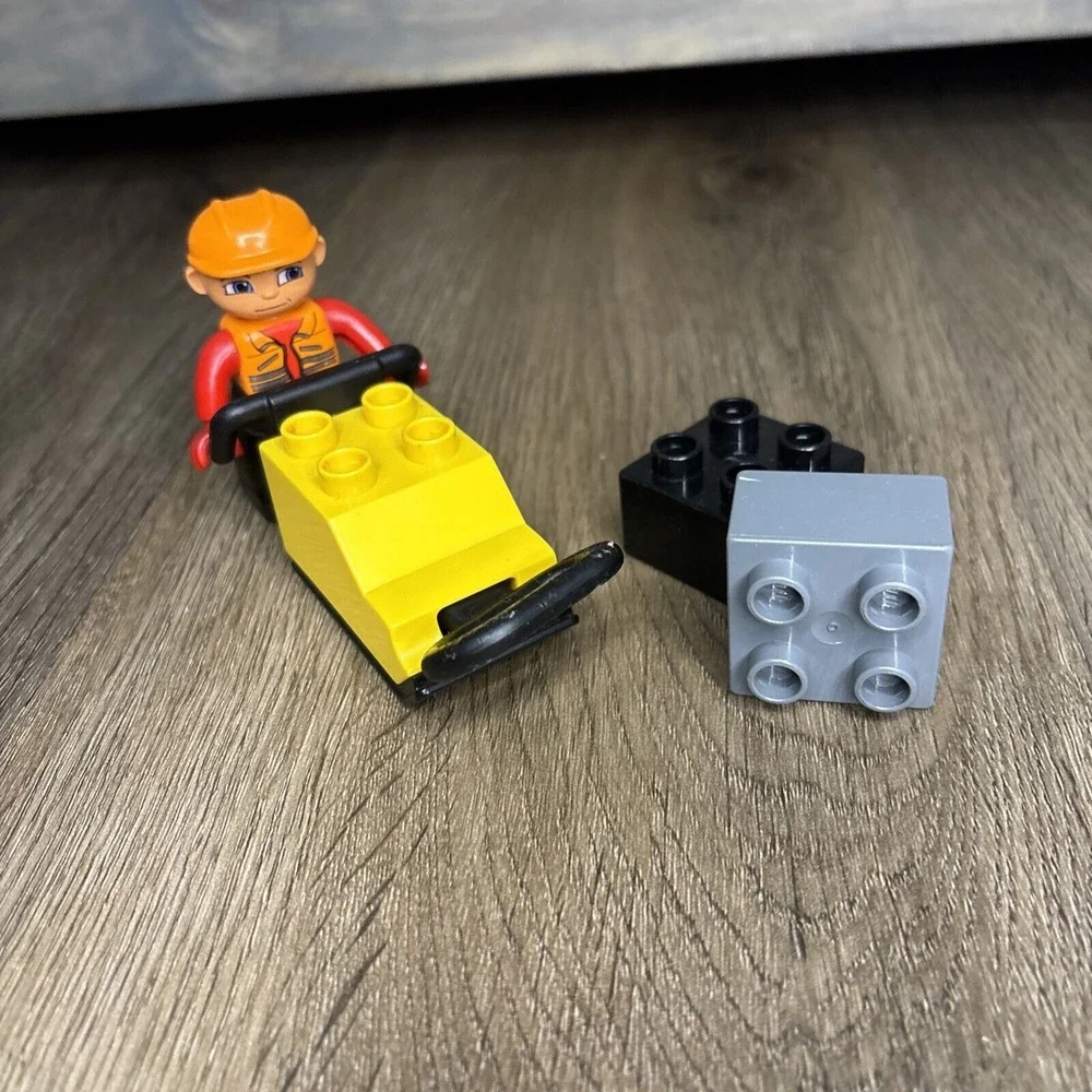 Lego DUPLO Dirt‎ Compactor Town Construction Set 4661 2005 Complete Legoville