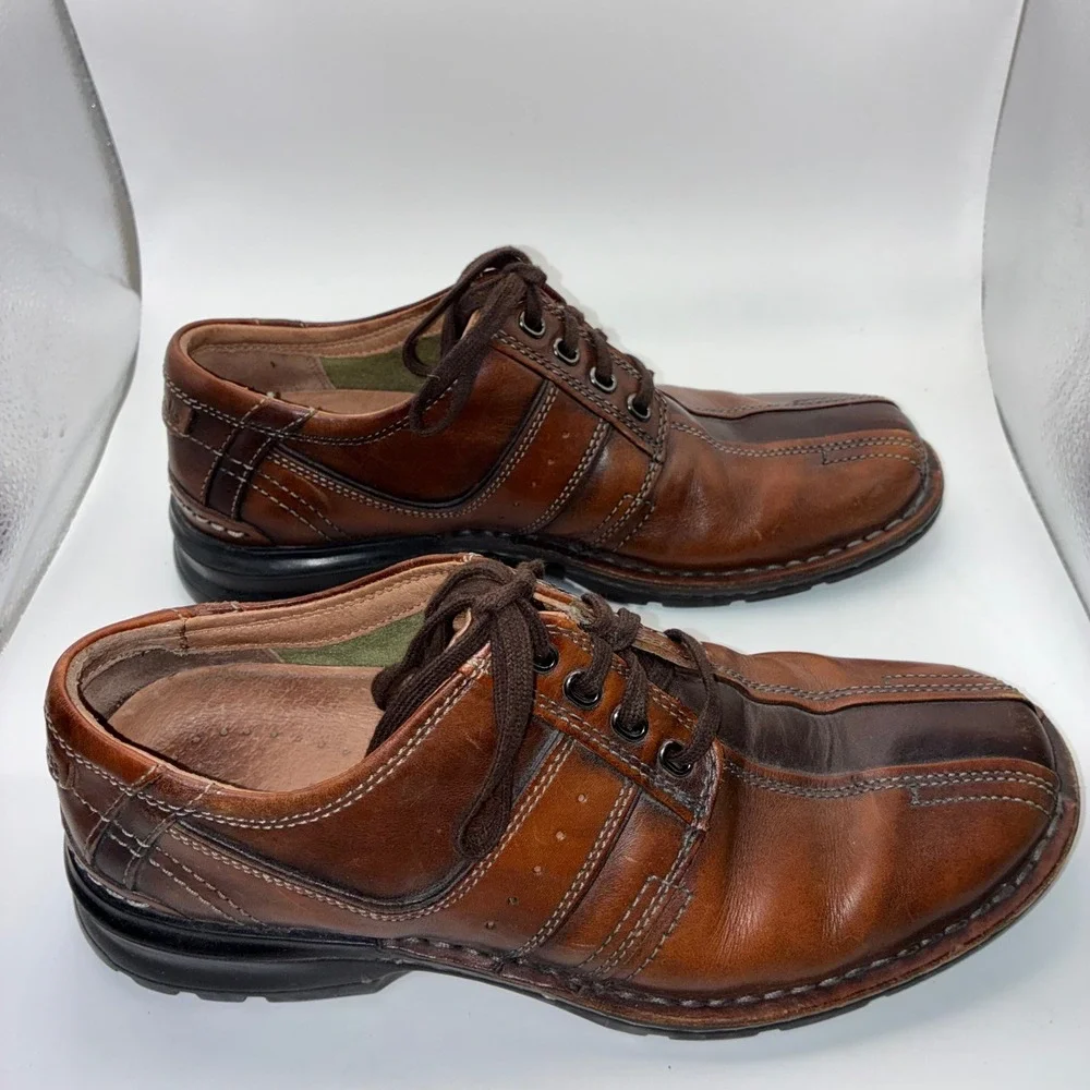 Clarks mens leather