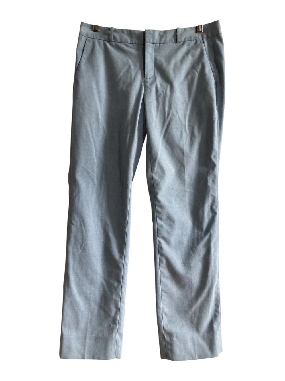 Banana Republic Approx 32x36 Light Blue Mens Casual Straight Leg Dress Pants