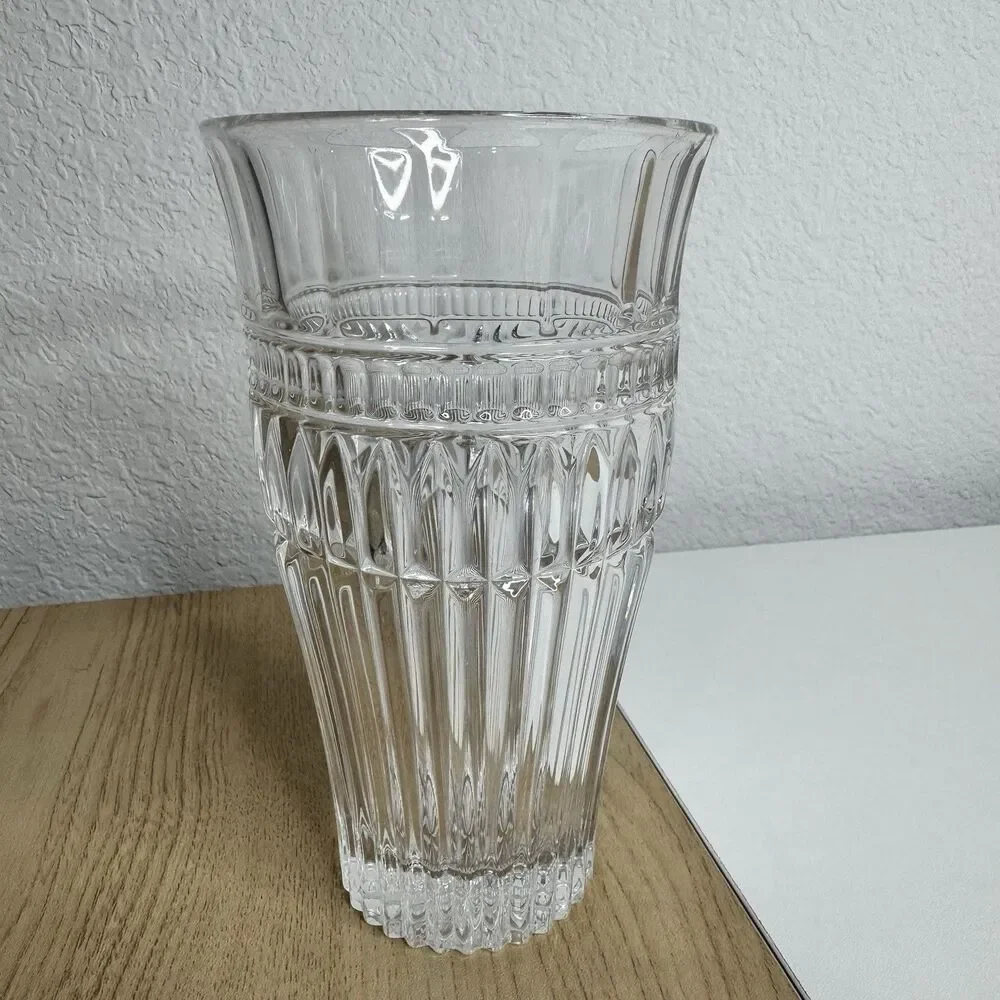 Titan Mikasa Highball 6 Inch Glasses Ribbed Nice Preowned Condition Replacement