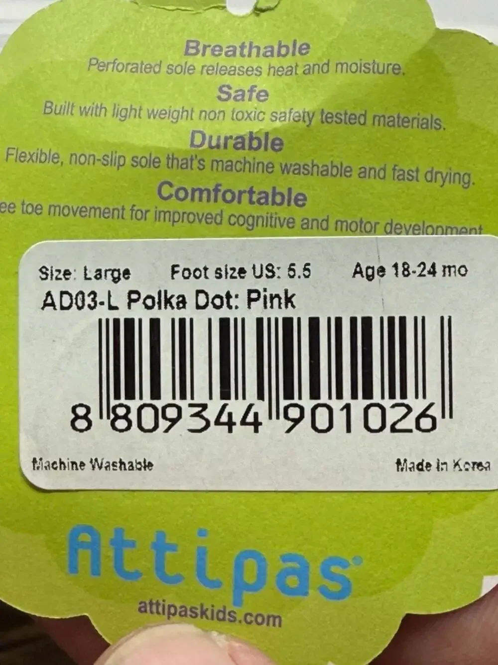 Attipas brand new
