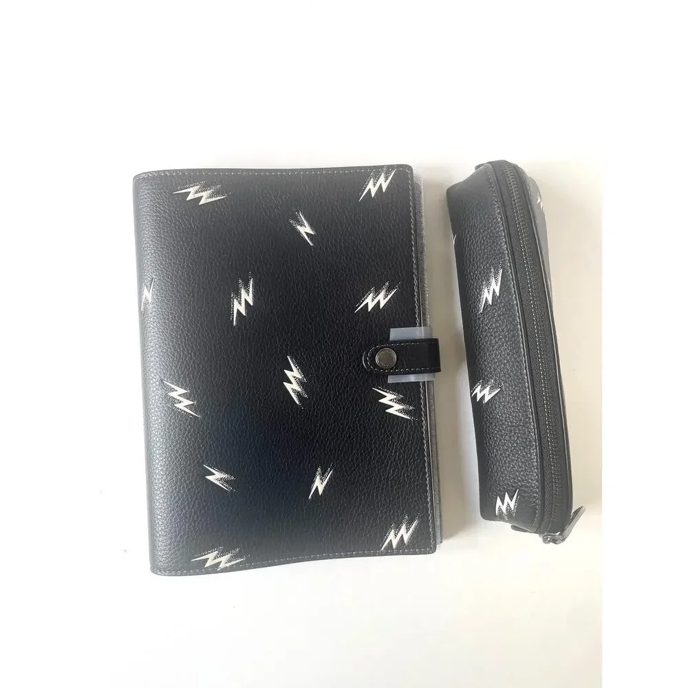 Coach notebook pencil