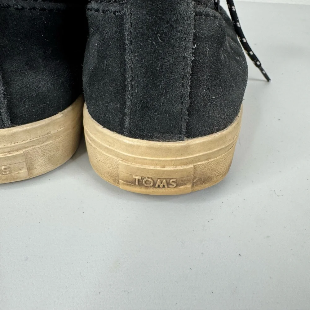Toms black lace