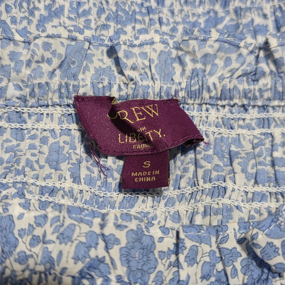 J. Crew fully smocked