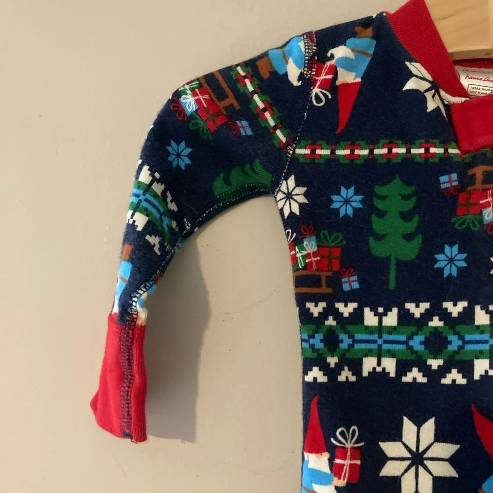 $18 ADD ON hanna andersson holiday footie zara mini boden baby gap‎ little co.