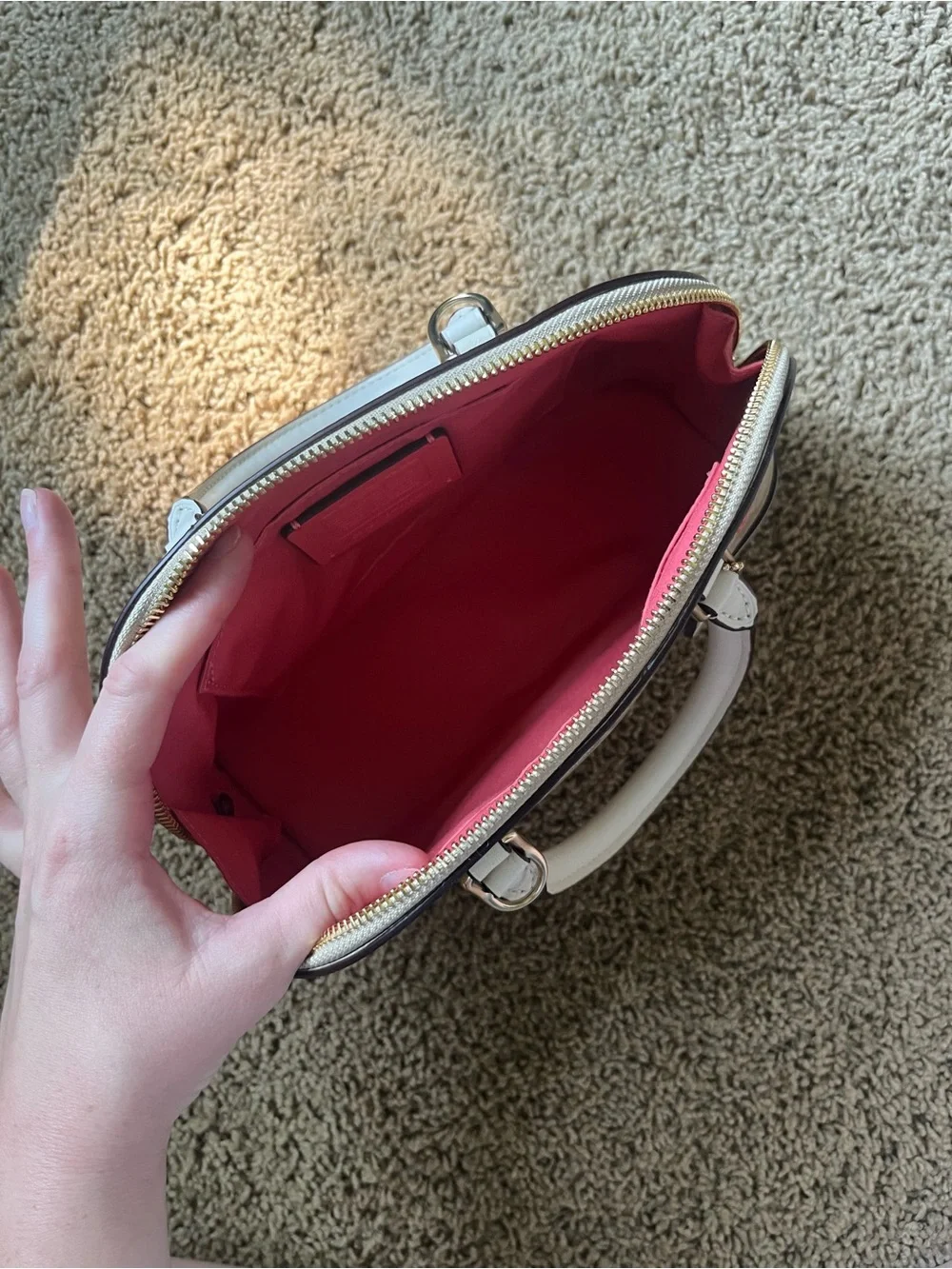 Coach compact satchel