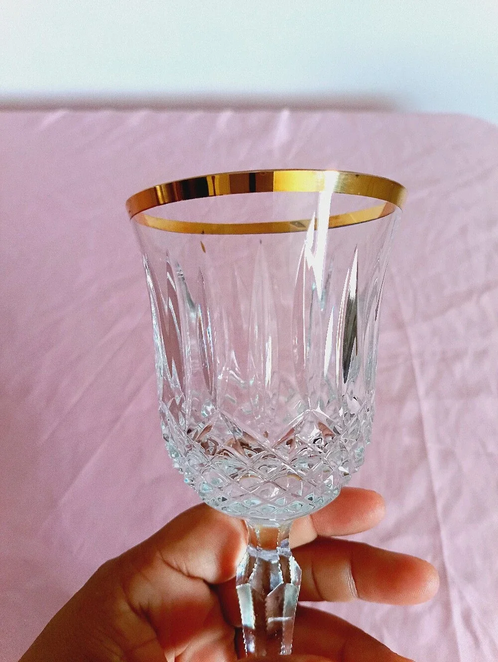 Wedgwood crystal wine