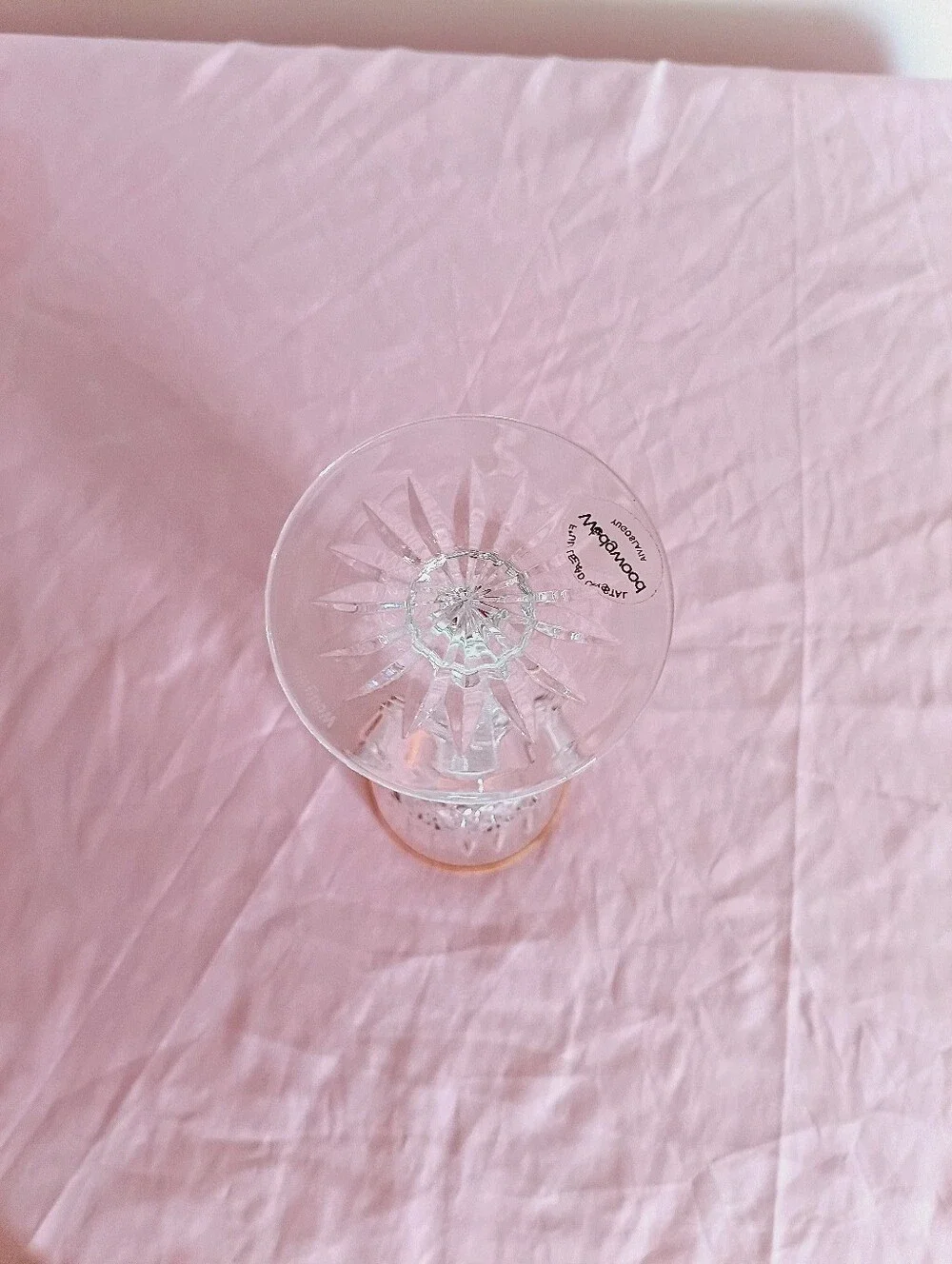 Wedgwood crystal wine