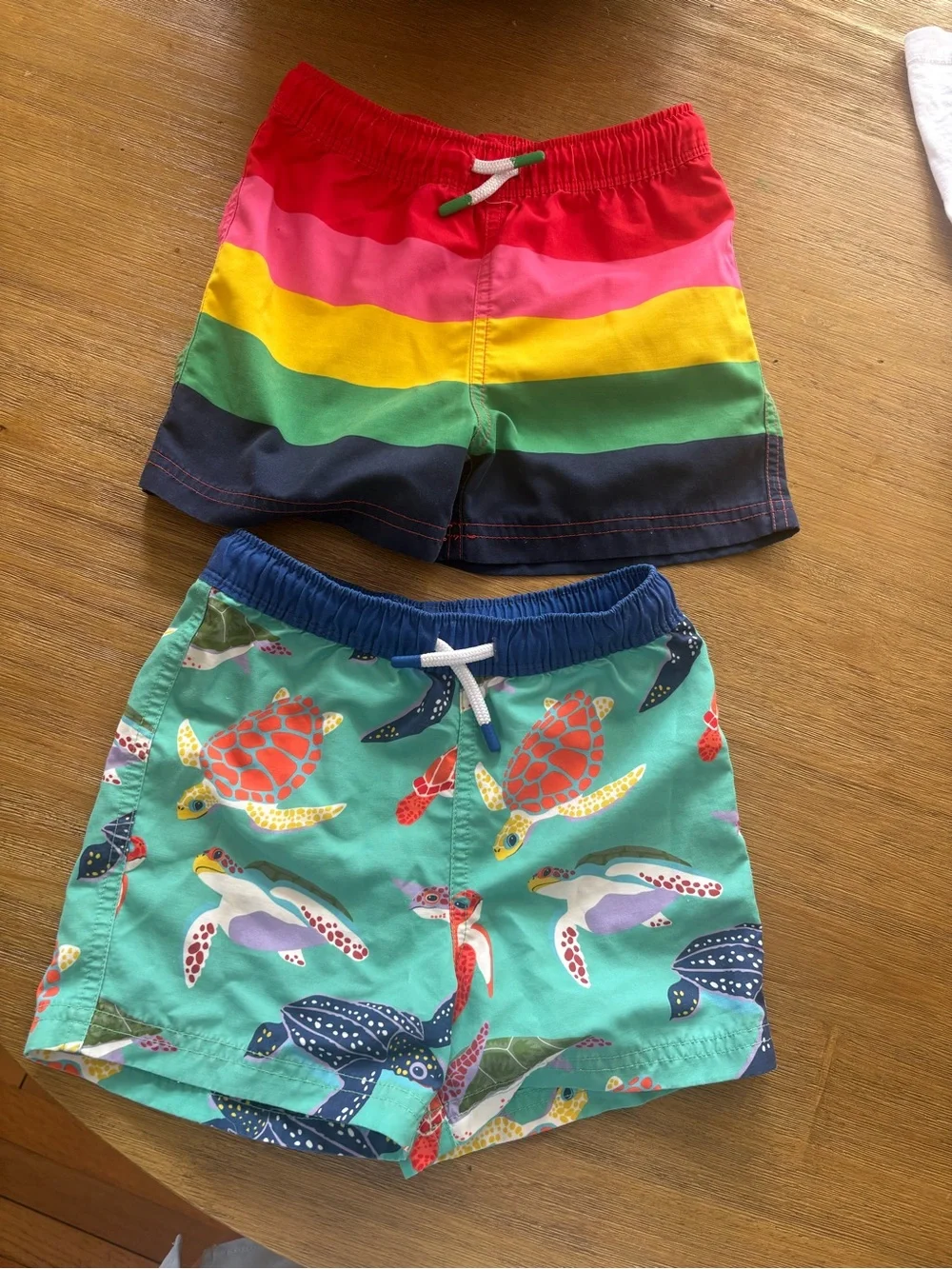 Mini Boden Swim Trunk Bundle size 3-4yeara
