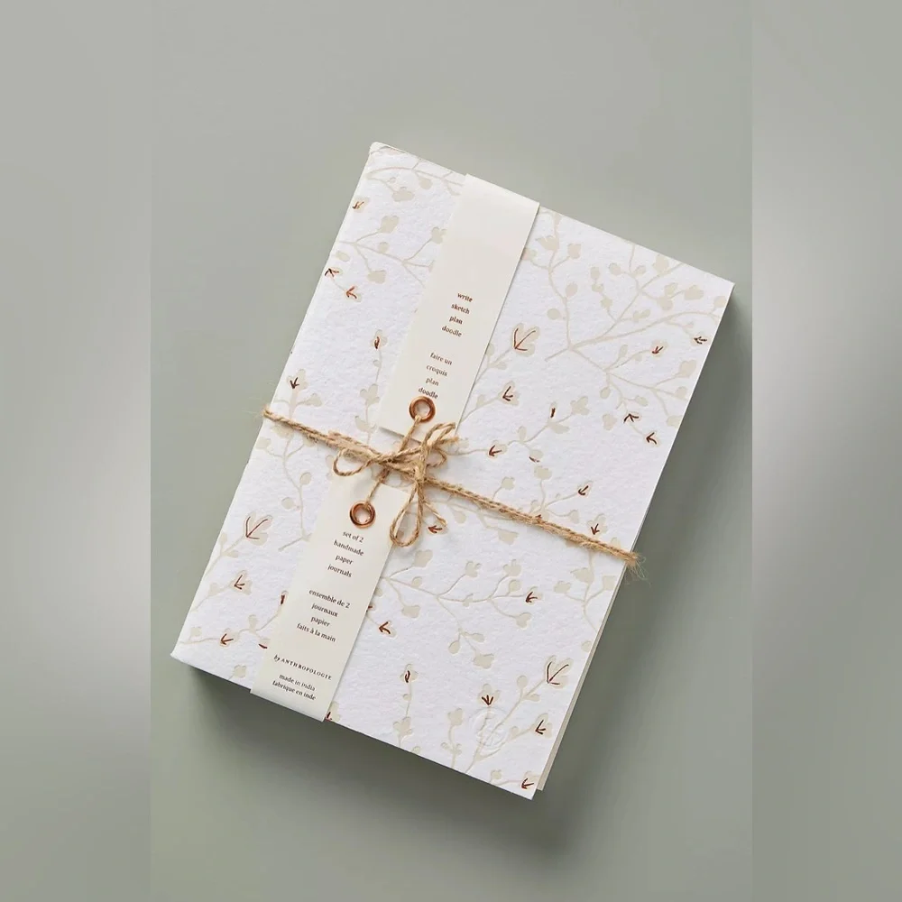Anthropologie Prairie Journals, Set of 2