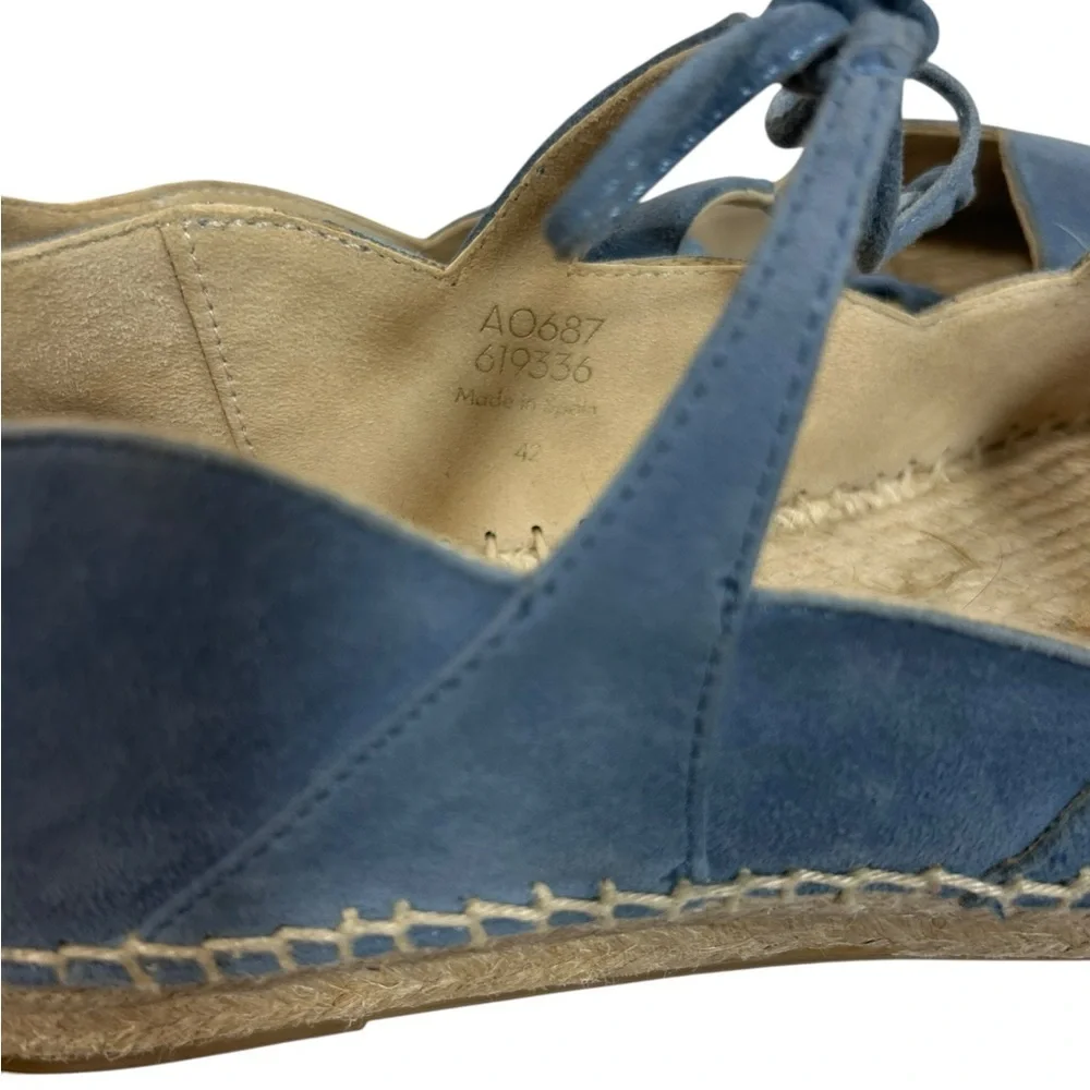 Boden blue suede