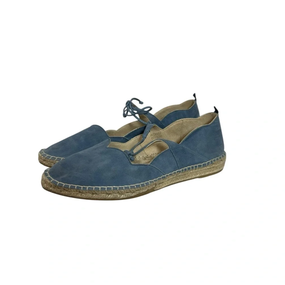Boden blue suede