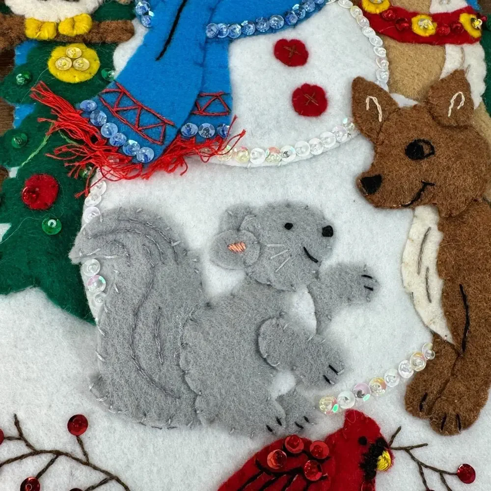 Handmade bucilla felt