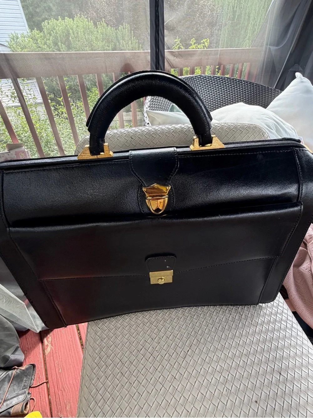 cowhide elegant black