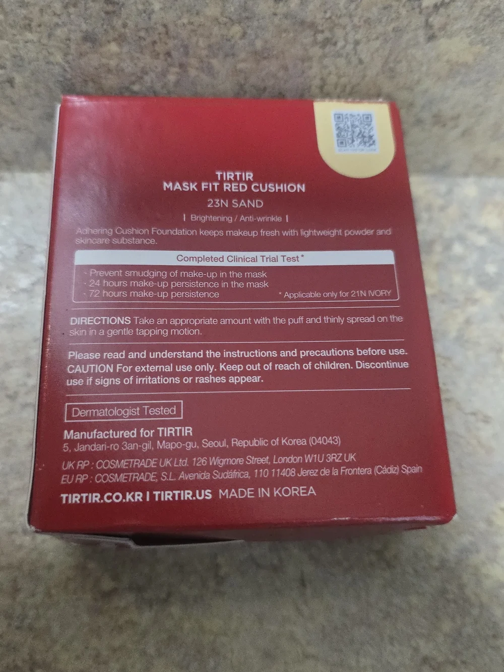 Tirtir mask fit