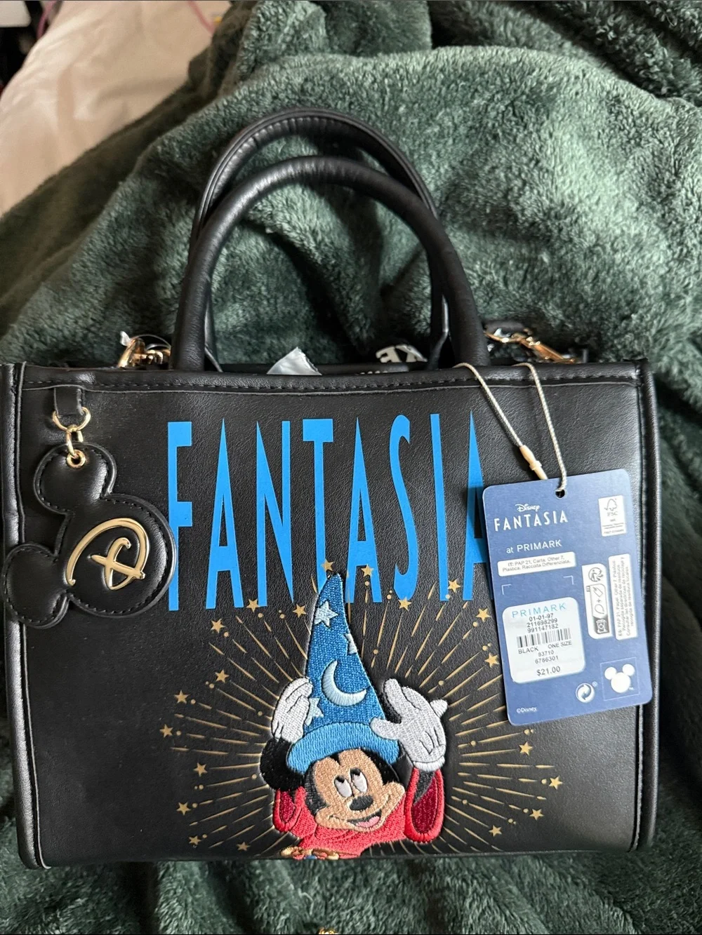 Primark black satchel