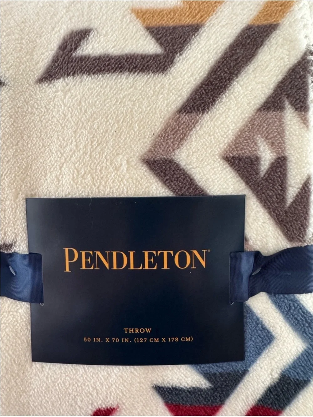 Pendleton blanket print