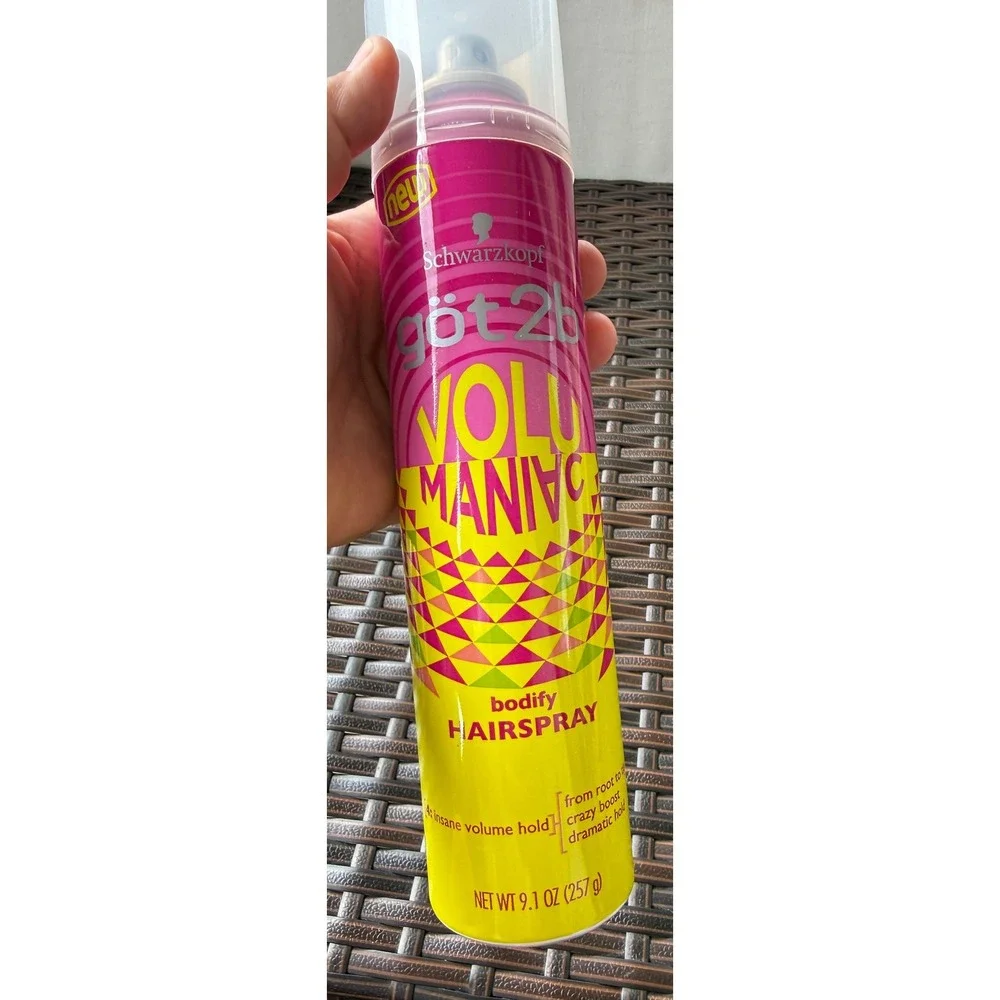 Schwarzkopf got2b Volumaniac Bodify Hairspray 9.1 oz Dramatic Hold  75%full