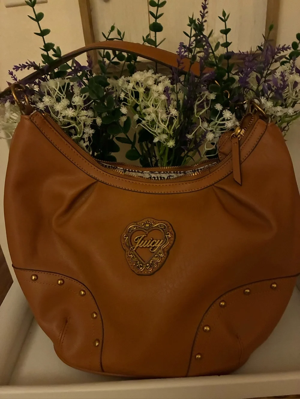 Juicy Couture soft cognac