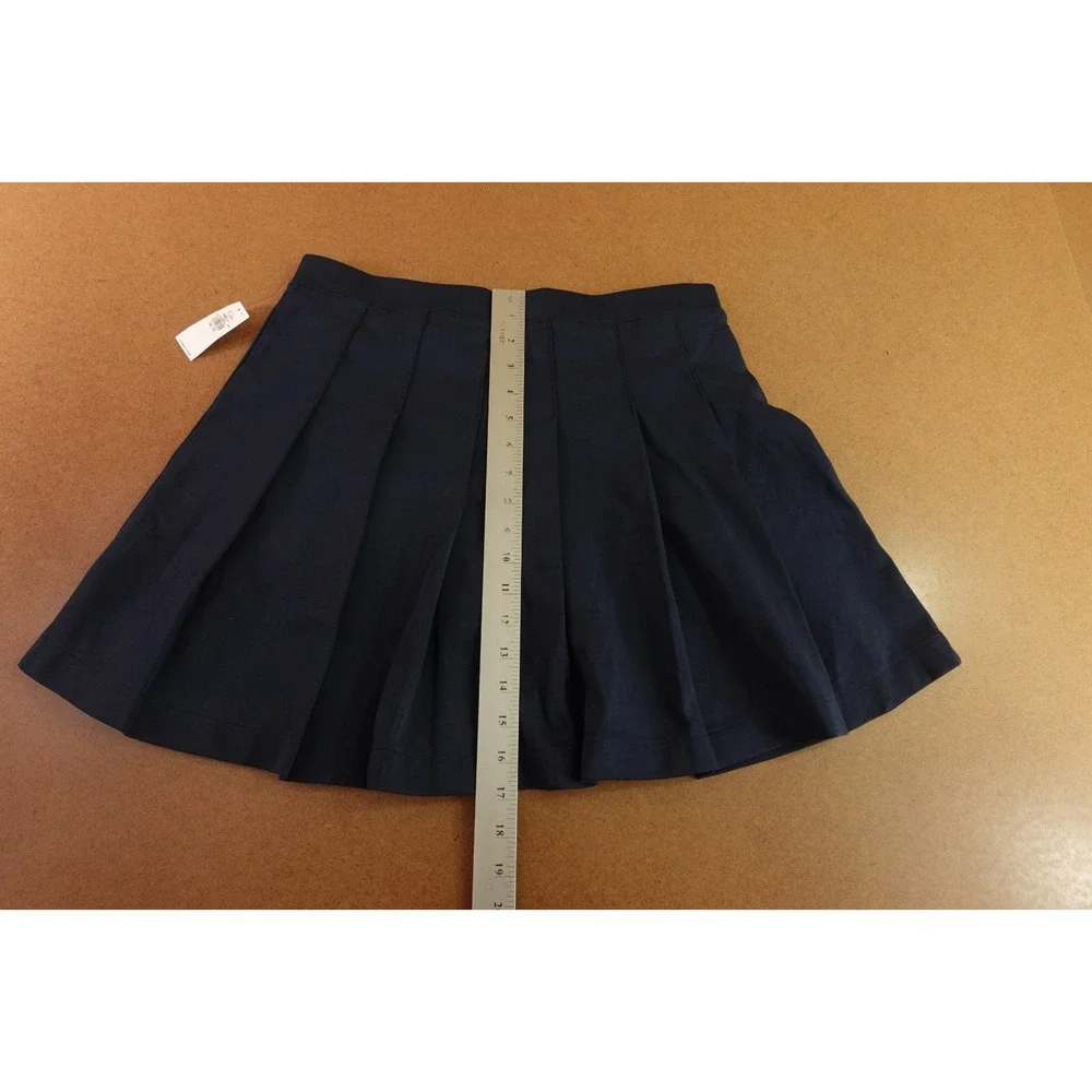 Old Navy Girls Size XXL (18) Blue School Uniform Ponte-Knit Pleated Skort NWT