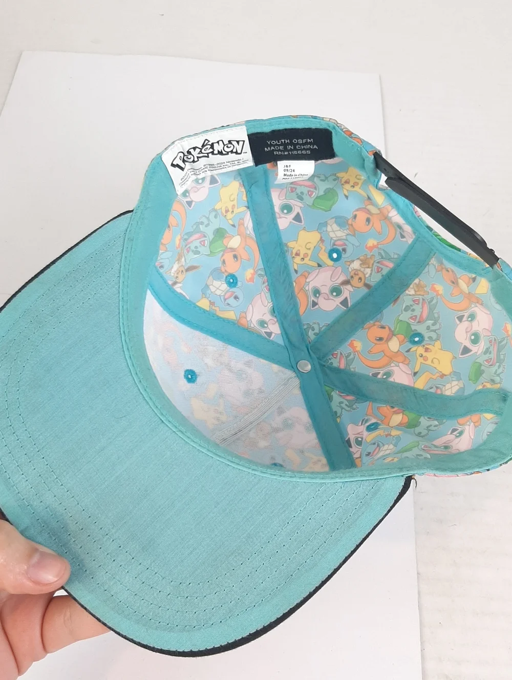Pokemon hat snapback