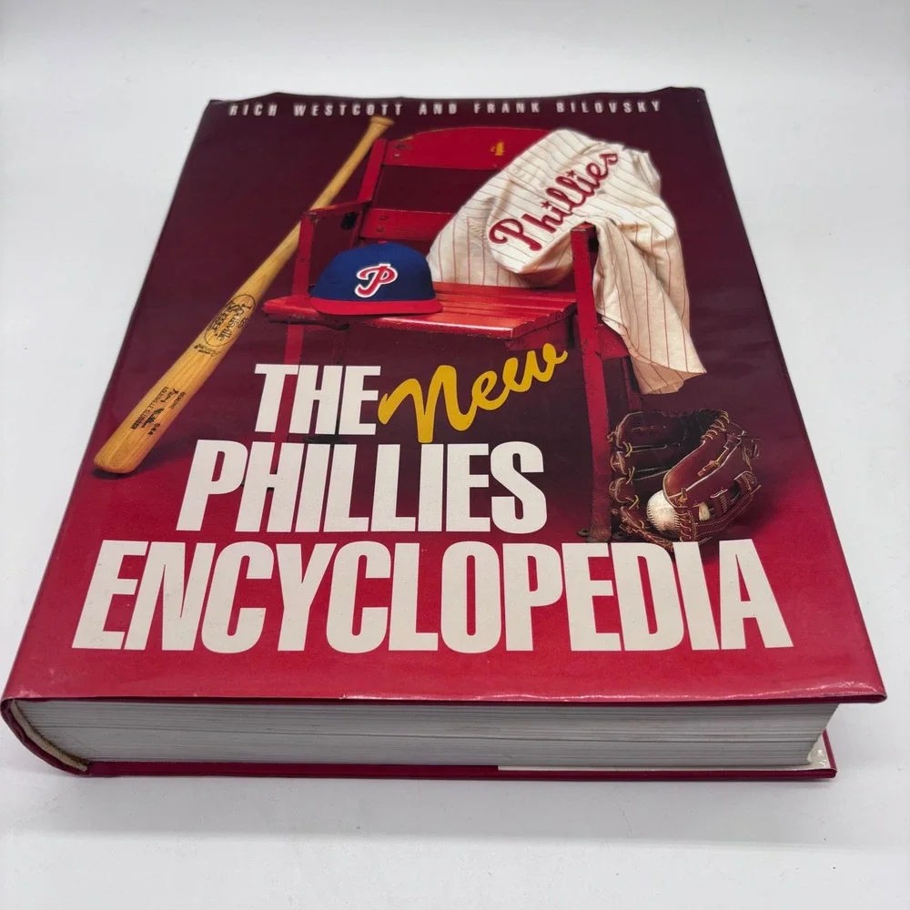 The‎ New Phillies Encyclopedia Philadelphia Phillies History Book 799 Pages