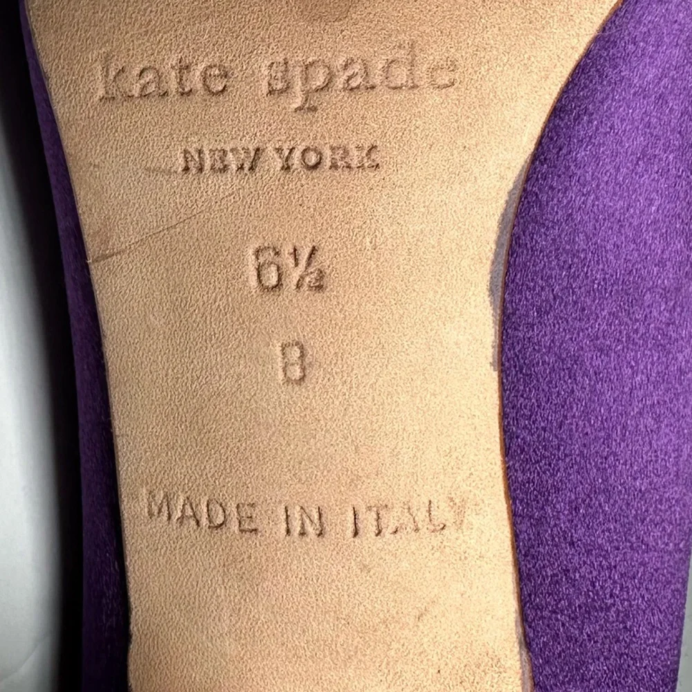kate spade chic purple