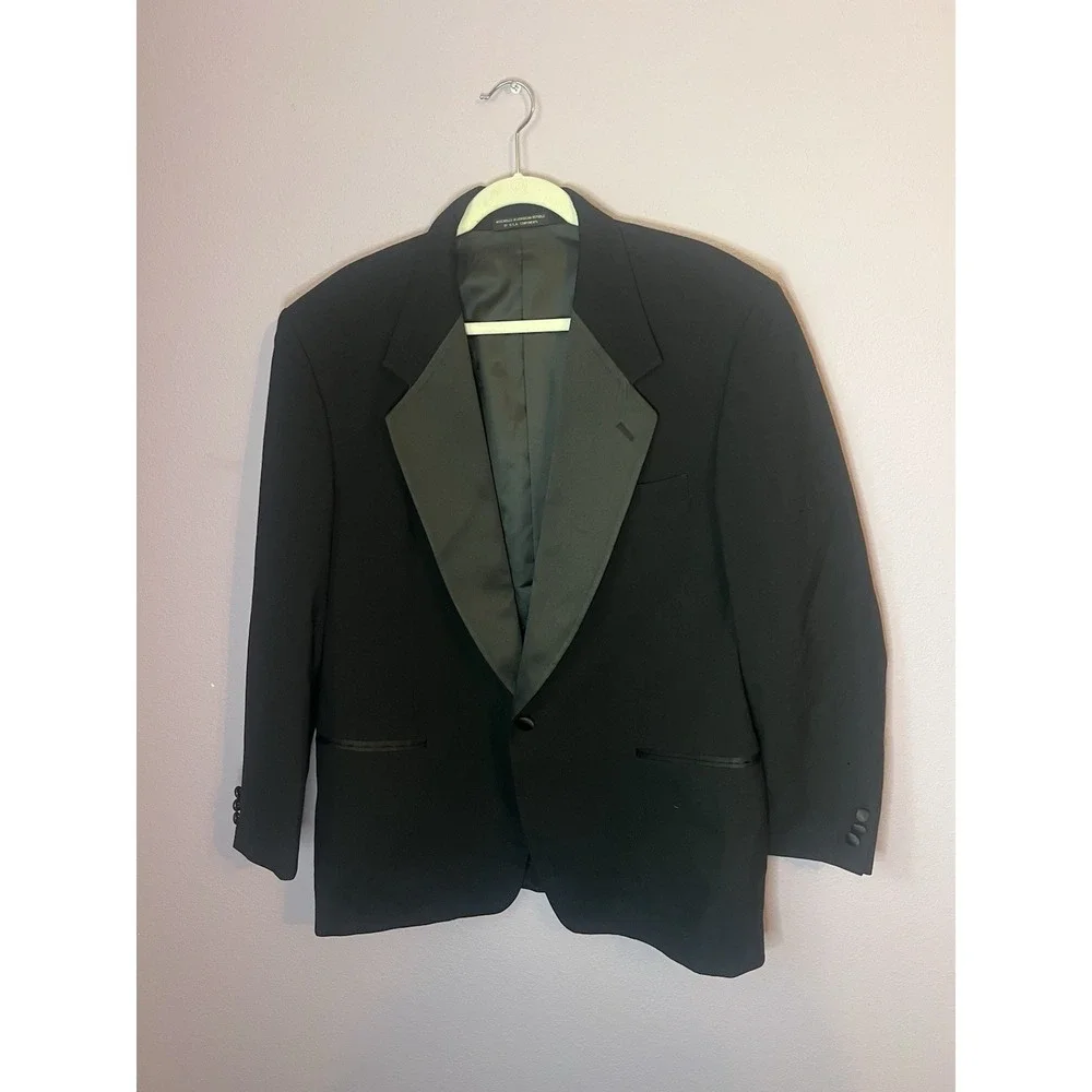 Galli's Fumagalli's Men's Suit Coat‎ Tuxedo Jacket Blazer 44R