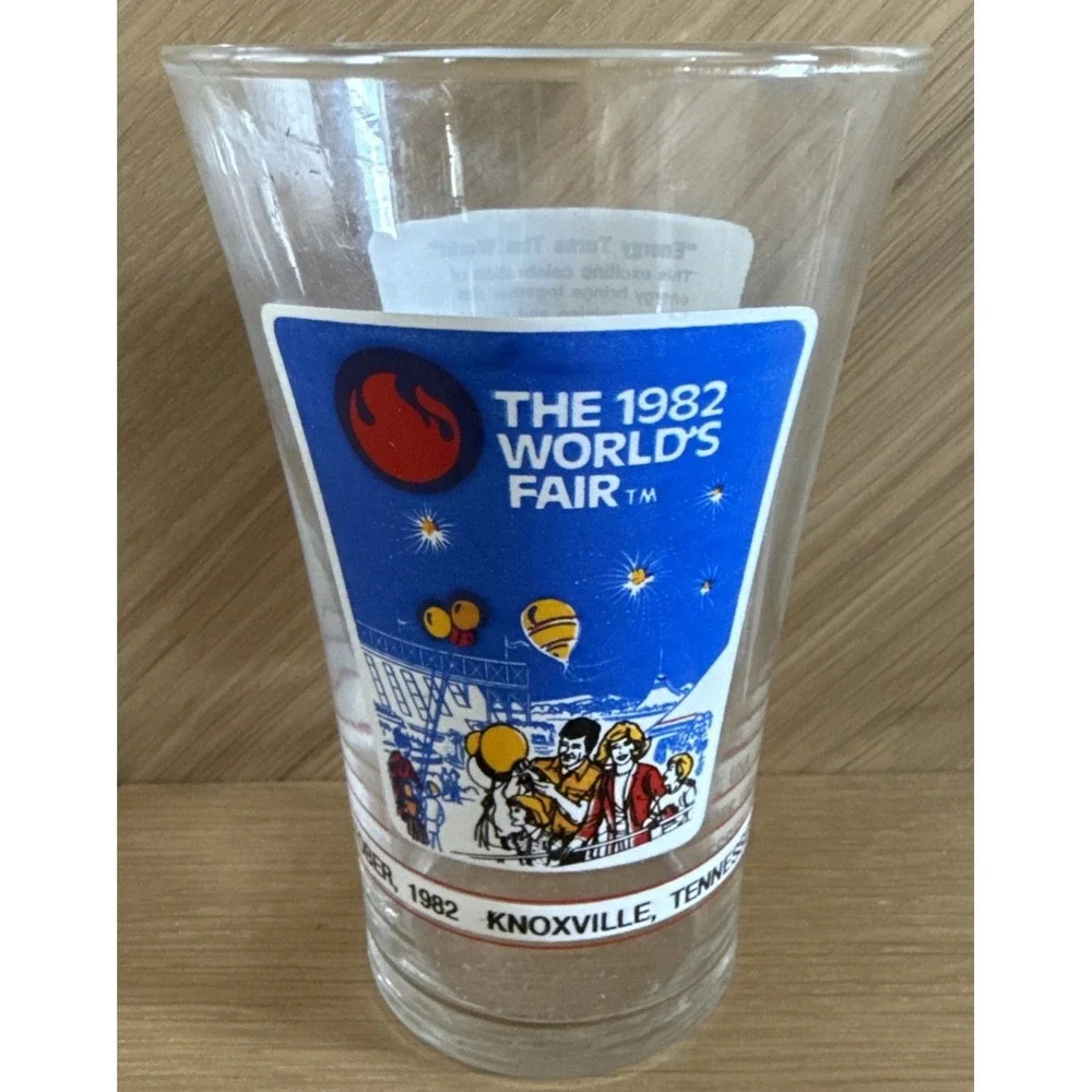 1982‎ World's Fair Knoxville Glass McDonald's Coca-Cola Energy Turns The World