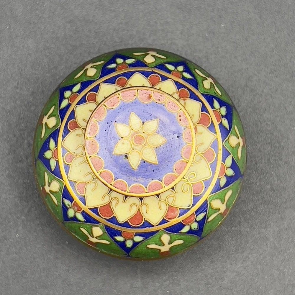 The Unbranded Brand brass cloisonne