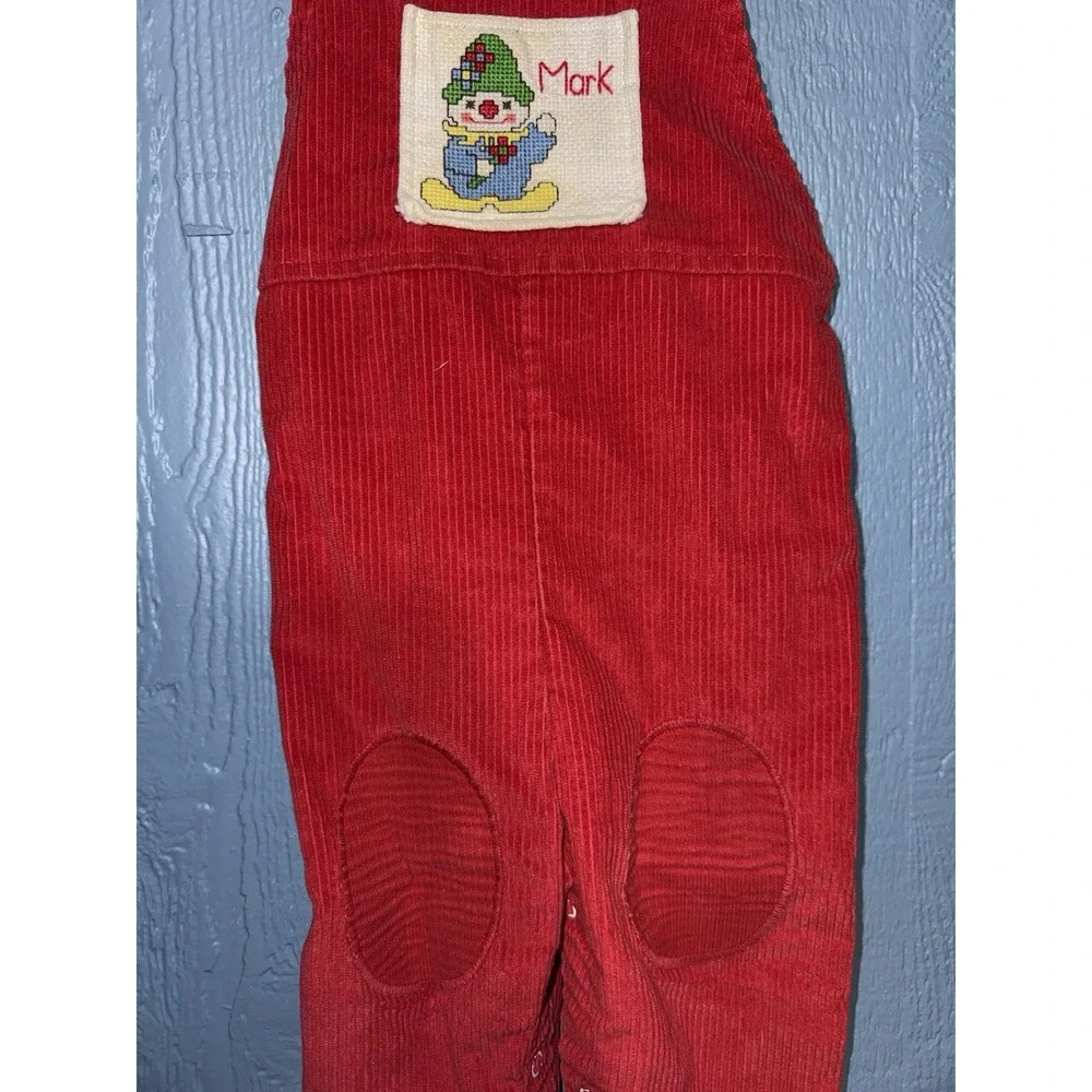 made in usa red corduroy