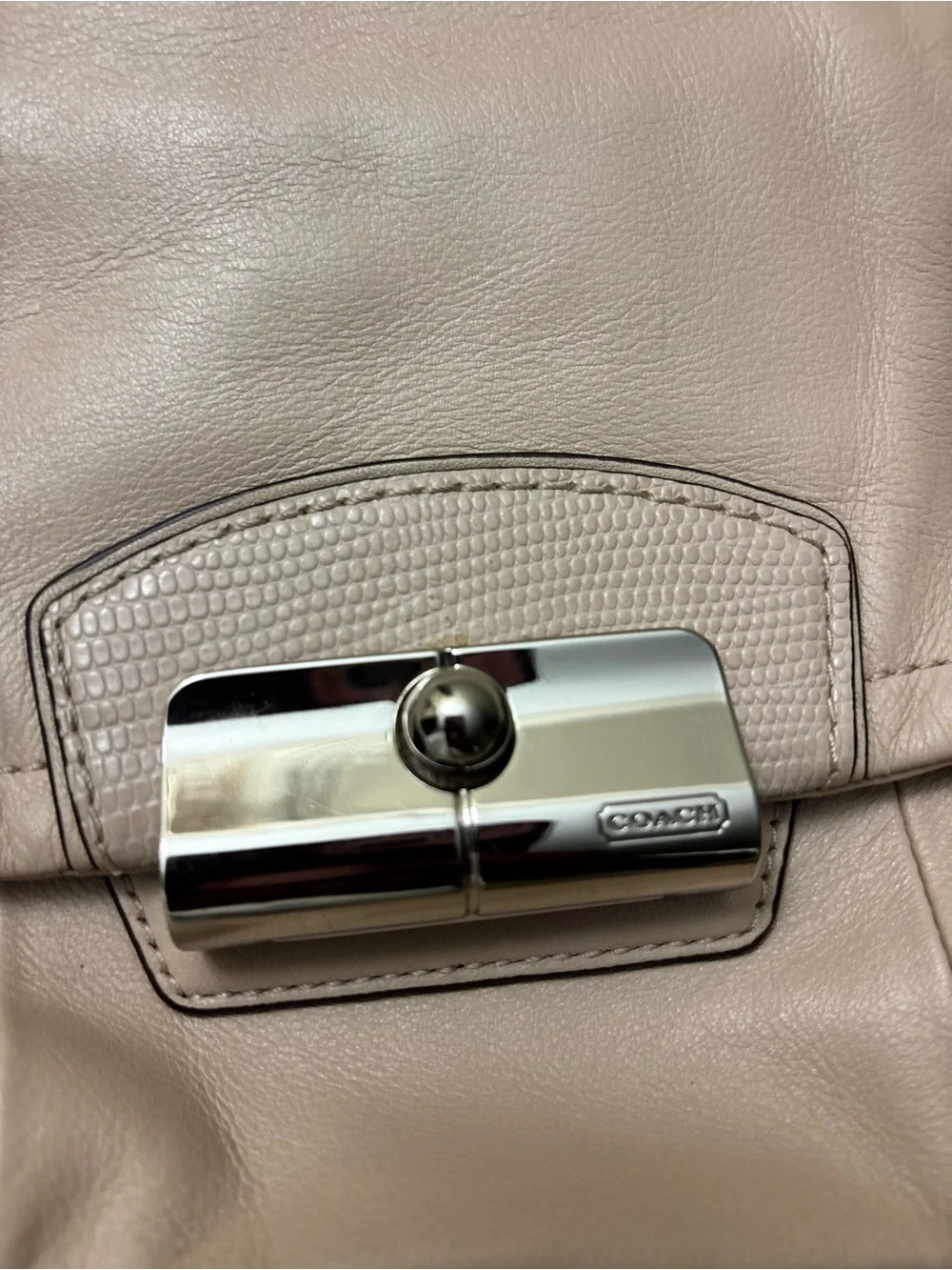 Coach soft taupe
