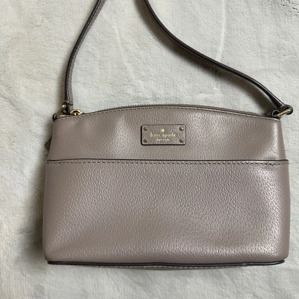 Kate Spade Grove Street Millie Small Taupe Cross‎ Body Purse