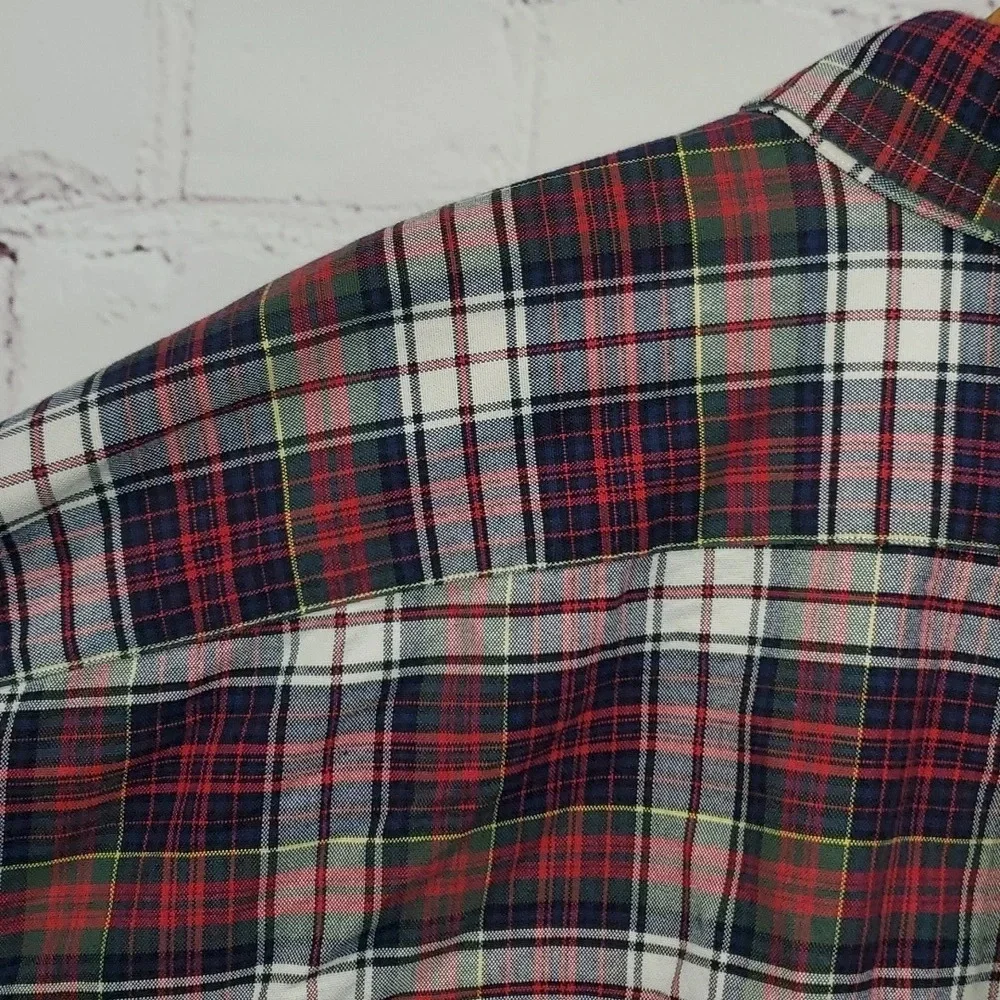 Polo Ralph Lauren Plaid Button Down Men's Size 2XLT