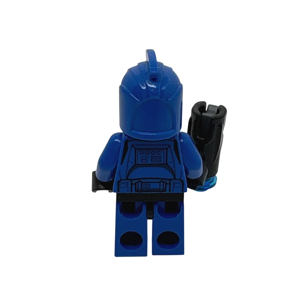 LEGO Star Wars Senate Commando Minifigure Blue Trooper Stud Shooter 75088 sw0614