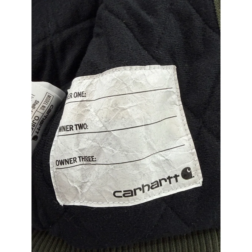 Carhartt hooded canvas