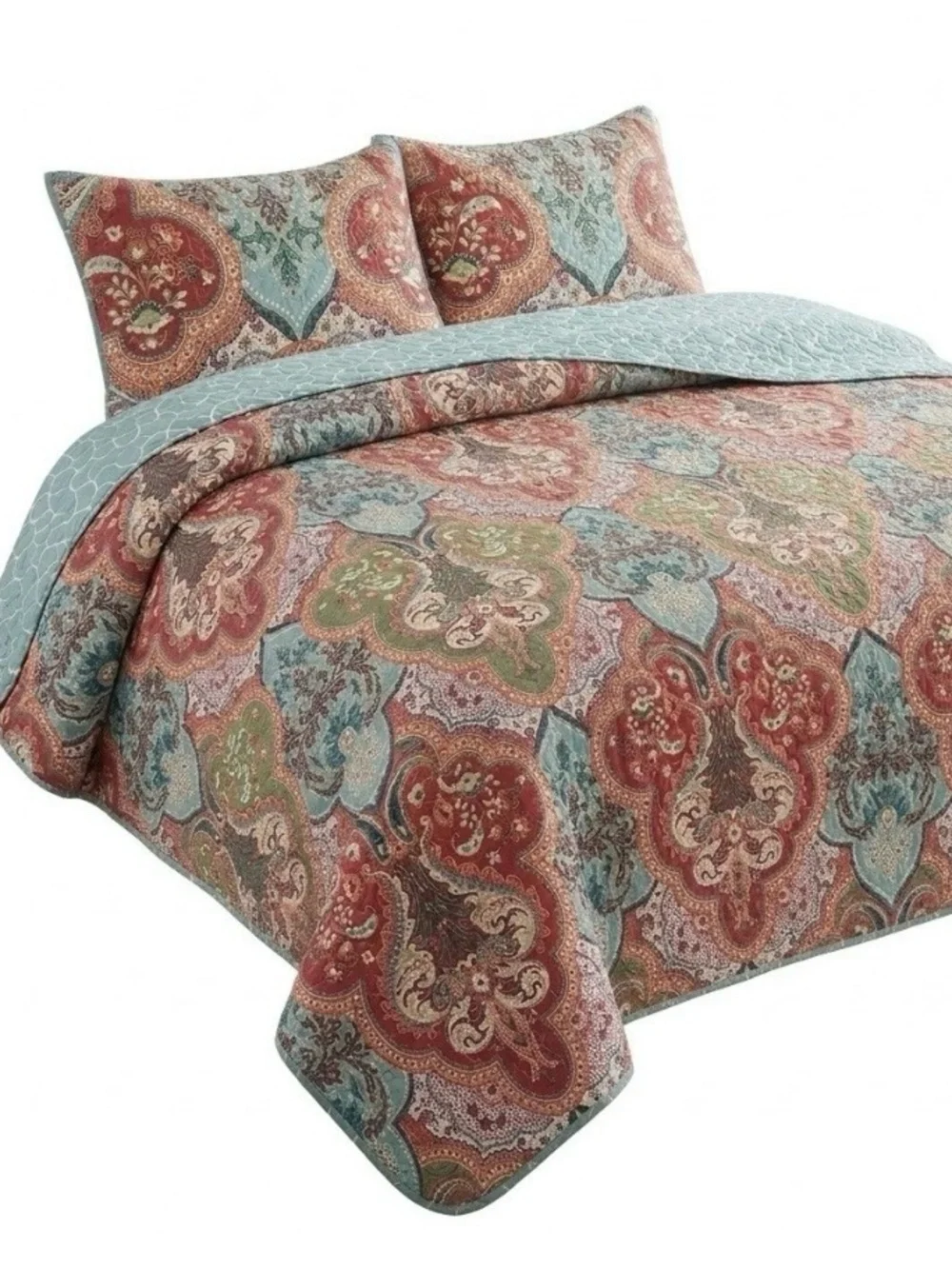 Better Homes And Gardens reversible paisley