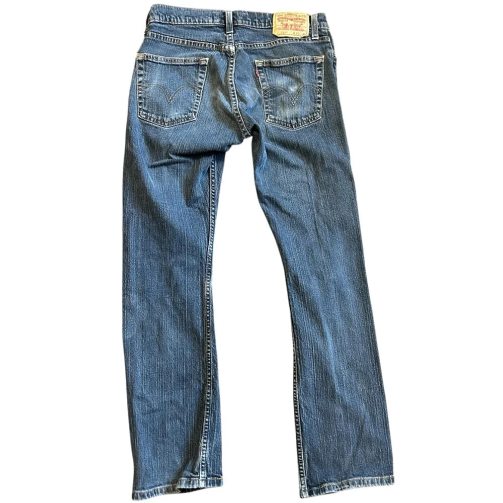 Levi’s 514 Jeans 30x30 Slim‎ Straight Fit Blue Denim Mens Pants Mid Rise Casual