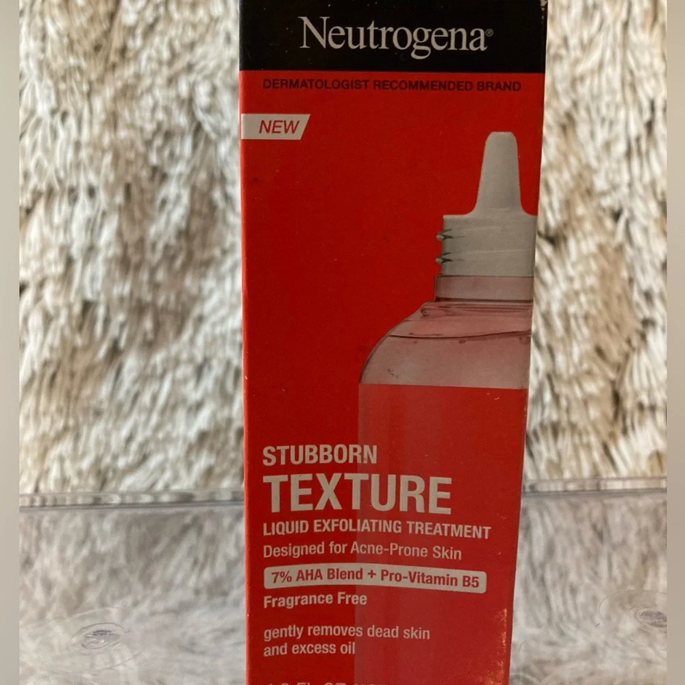 Neutrogena Stubborn Texture Liquid‎ Exfoliating Treatment 4.3 oz Acne=Prone Skin