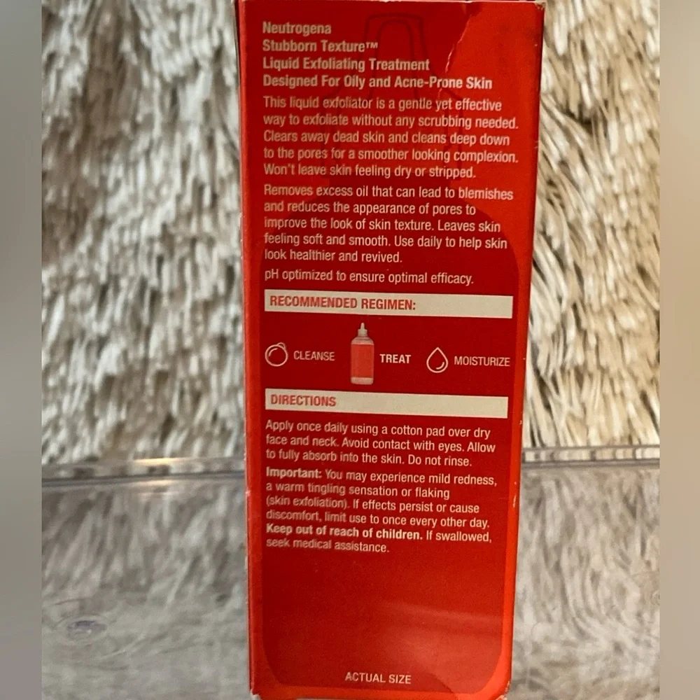 Neutrogena stubborn texture