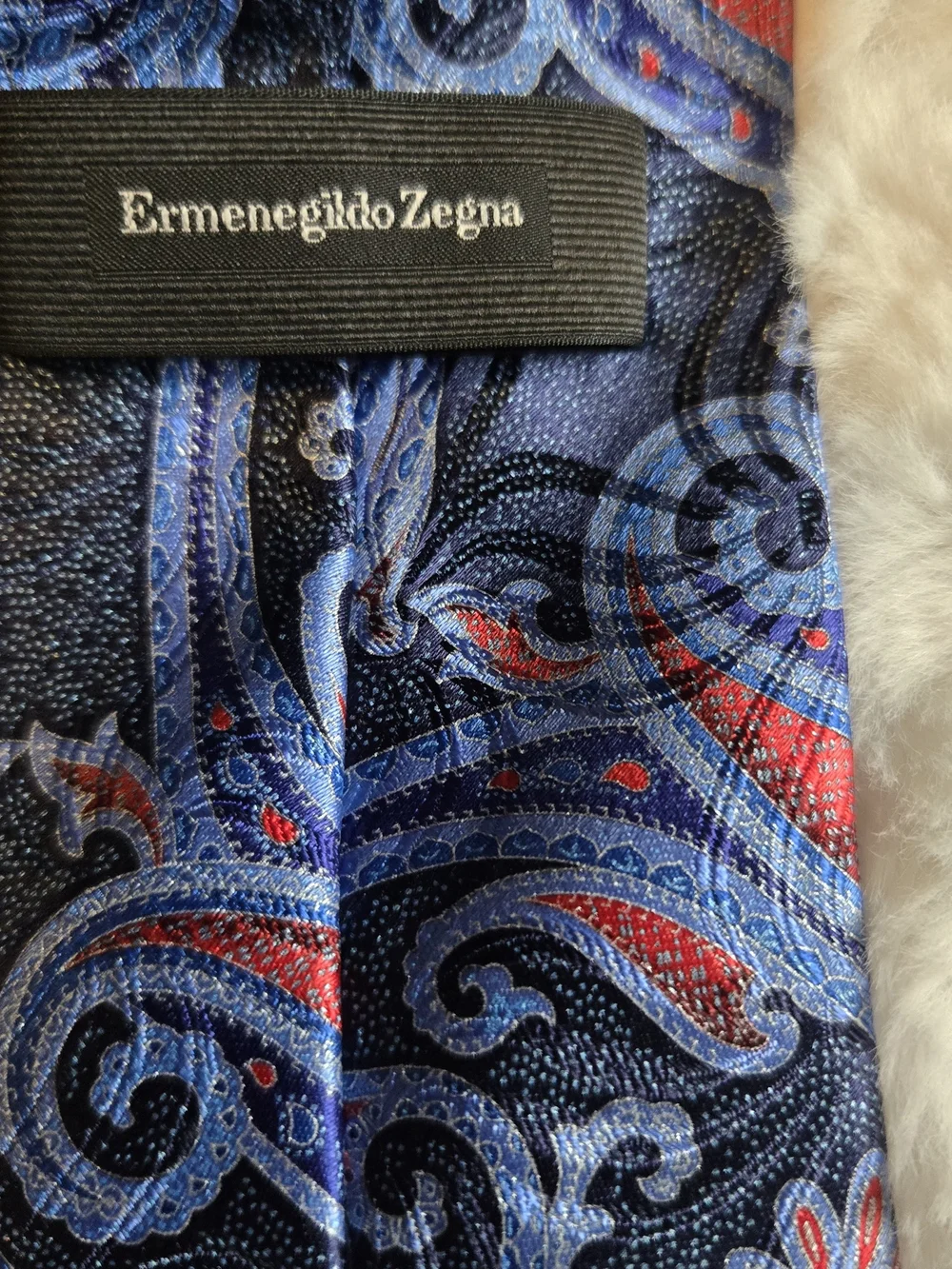 Ermenegildo Zegna silky paisley